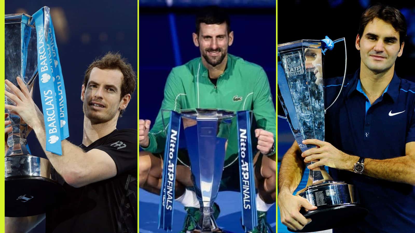 歷史最悠久的 5 個 ATP 總決賽冠軍：諾瓦克·德約科維奇兩次奪冠，羅傑·費德勒第三次