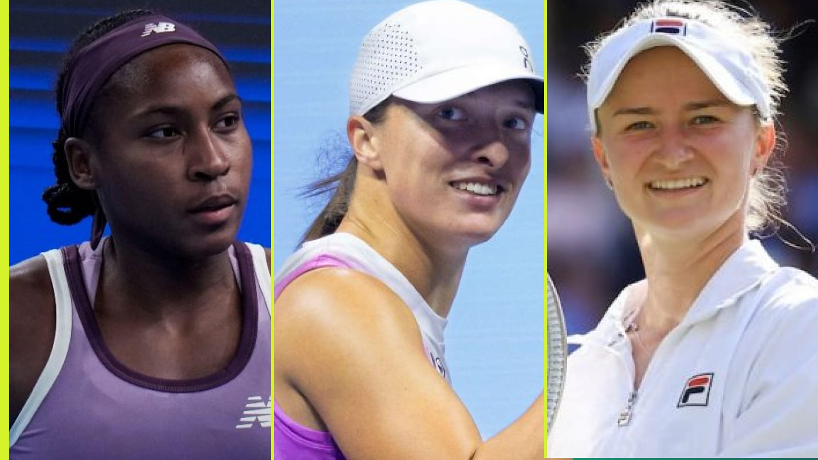 Coco Gauff、Iga Swiatek、Barbora Krejcikova：WTA 总决赛资格赛情景