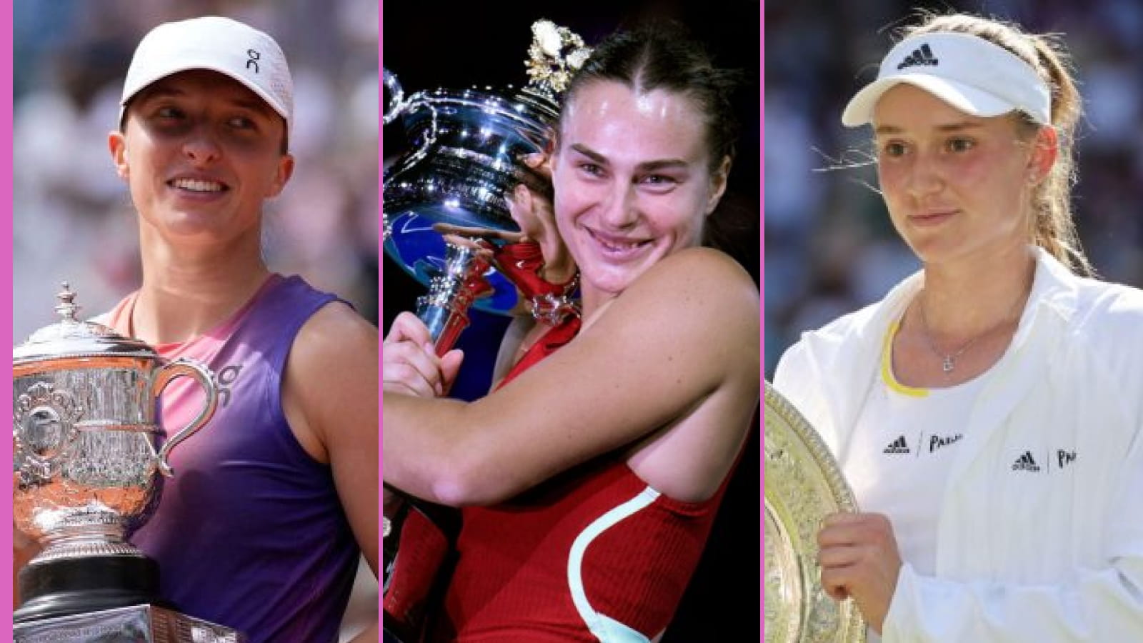 伊加·斯瓦泰克、阿琳娜·萨巴伦卡还是埃琳娜·瑞巴基娜？前 WTA 球星选出最喜欢的球员