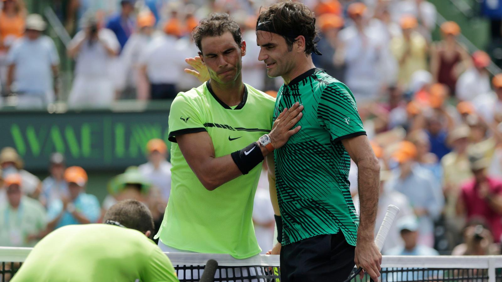 罗杰·费德勒（Roger Federer）vs拉斐尔·纳达尔（Rafael Nadal）：他们在迈阿密公开赛上的4场标志性比赛